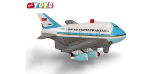 Herpa 86PB-686A - Pullback Air Force One - Aviation Toy